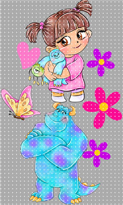 Keychain sticker-Y 648